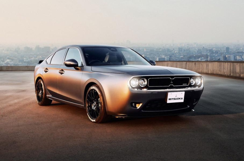 Honda Civic превратили в «маслкар» с ретродизайном