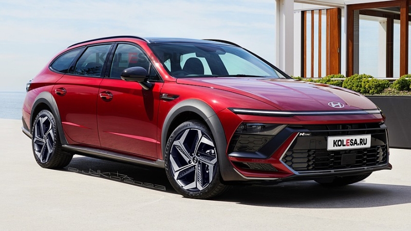 Новый универсал Hyundai Sonata и его кросс-версия: какими они могут быть