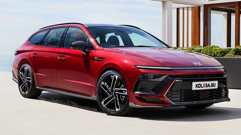 Новый универсал Hyundai Sonata и его кросс-версия: какими они могут быть