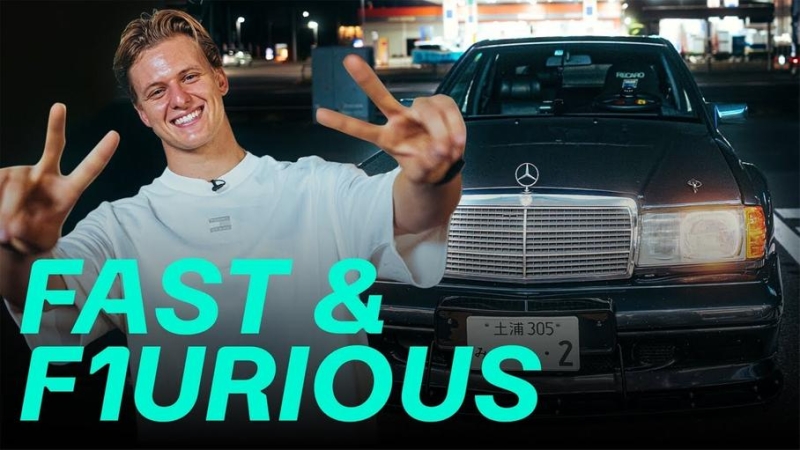 Посмотрите на ночную жизнь автомобильного Токио глазами Шумахера