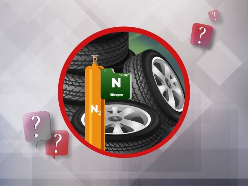 Стоит ли накачивать колеса азотом
