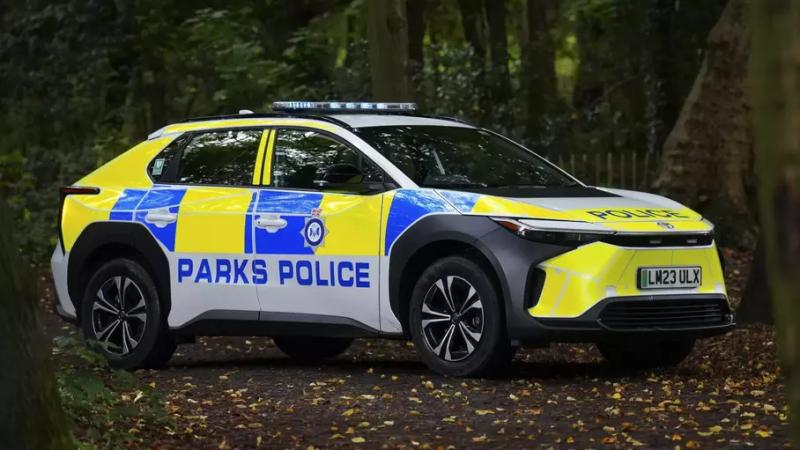 Toyota bZ4X будет патрулировать парки и кладбища