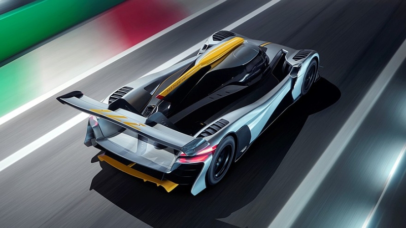 777 hypercar: одноместный трековый монстр за 7 млн евро справил мировую премьеру