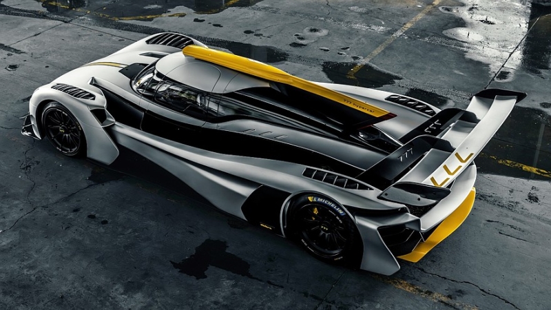 777 hypercar: одноместный трековый монстр за 7 млн евро справил мировую премьеру