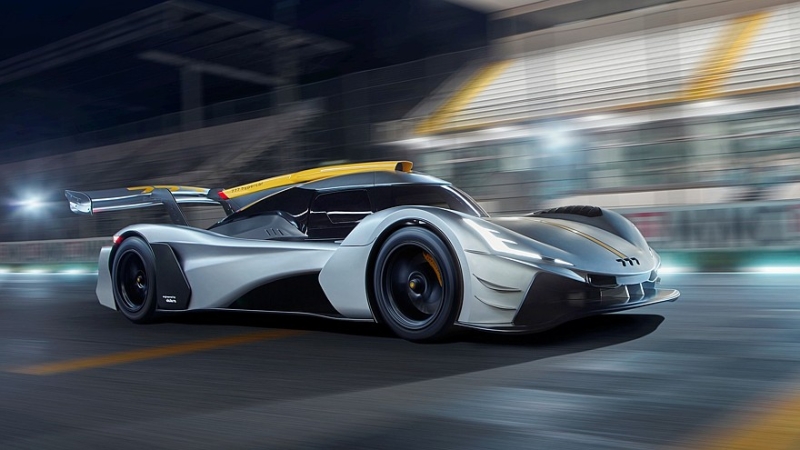 777 hypercar: одноместный трековый монстр за 7 млн евро справил мировую премьеру