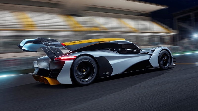 777 hypercar: одноместный трековый монстр за 7 млн евро справил мировую премьеру