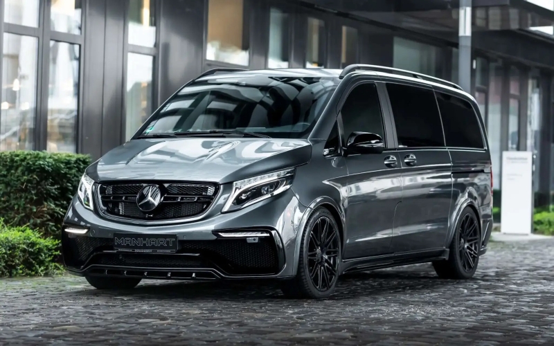 Manhart V 350 на базе Mercedes-Benz V-класса: форсированный дизель и обвес в стиле AMG