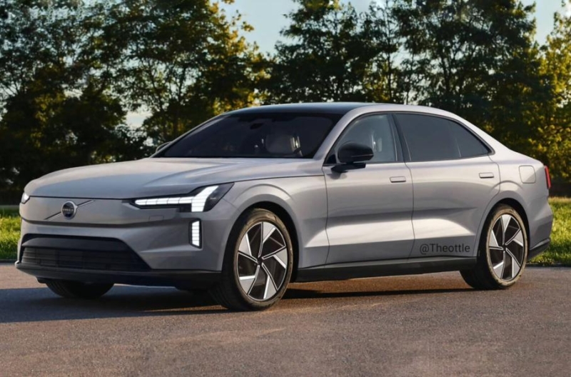 Появилась первая информация об электрическом седане Volvo