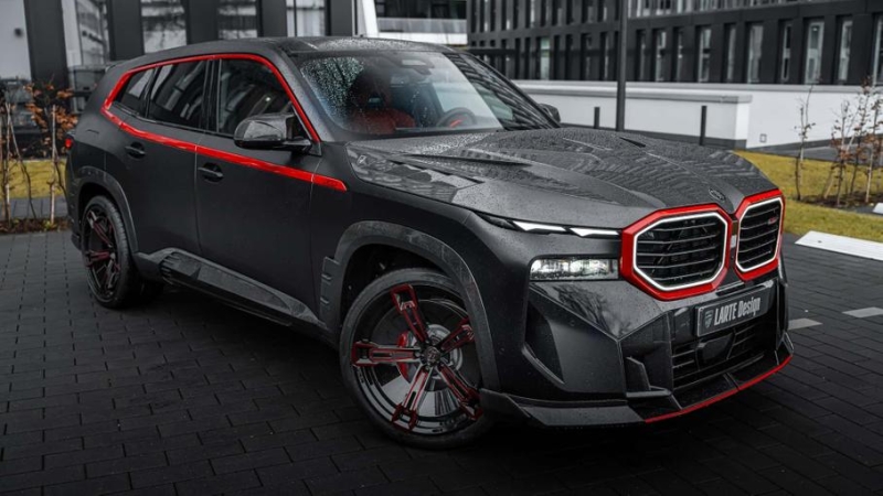 Российские тюнеры доработали гибридный кроссовер BMW XM