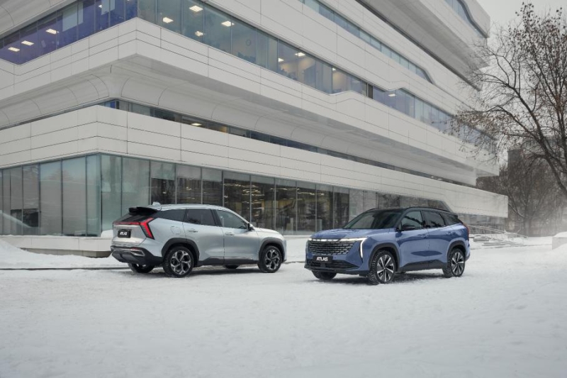 Теперь официально: Geely Atlas нового поколения добрался до России