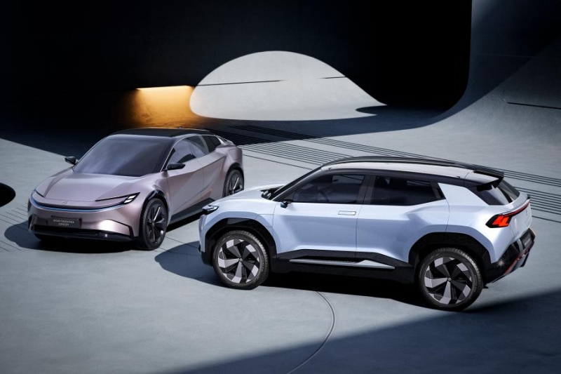 Toyota показала две новые электрические модели. Они будут продаваться в Европе