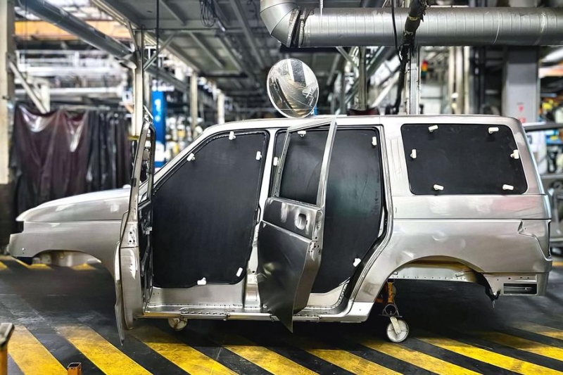 УАЗ проверит кузов «Патриота» на герметичность