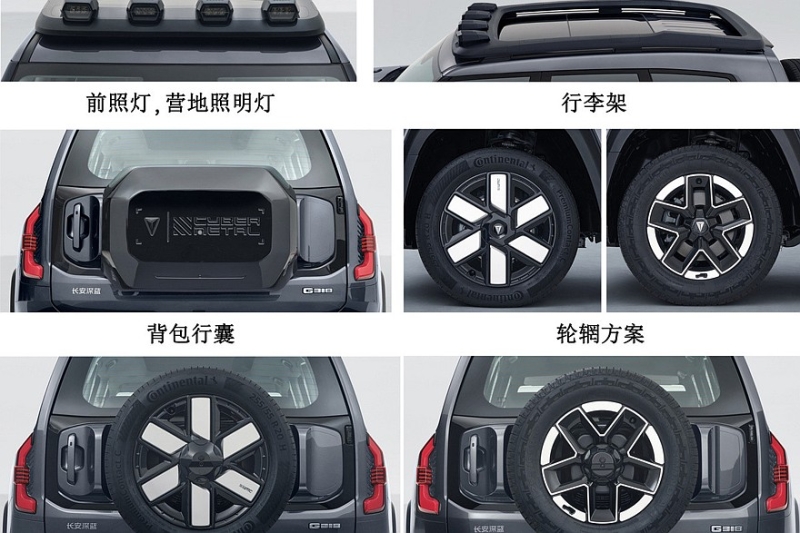 Брутальный Deepal G318 от Changan: новые фото и подробности