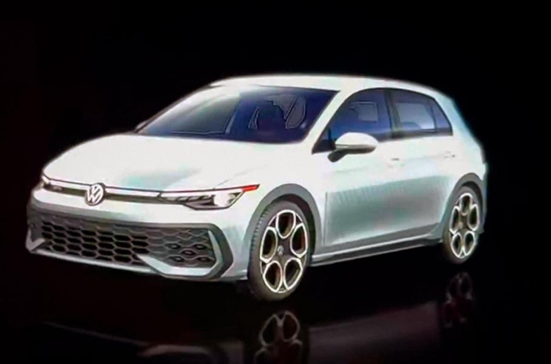 Дизайн обновленного Volkswagen Golf GTI раскрыли с помощью медиасистемы