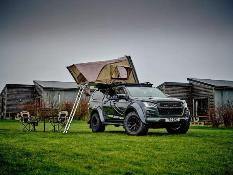 Isuzu D-Max превратили в брутальный внедорожный дом на колёсах