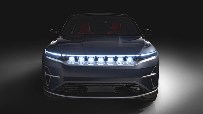 Jeep готовится к премьере кроссовера Wagoneer S: новый тизер и срок начала продаж