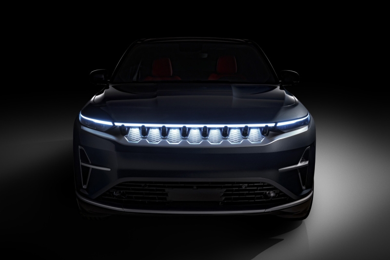 Jeep готовится к премьере кроссовера Wagoneer S: новый тизер и срок начала продаж