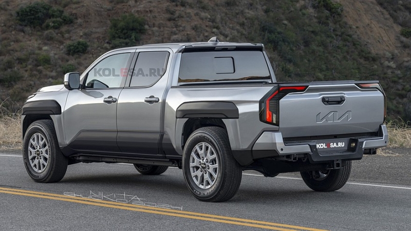 Новый пикап Kia Tasman: первые изображения