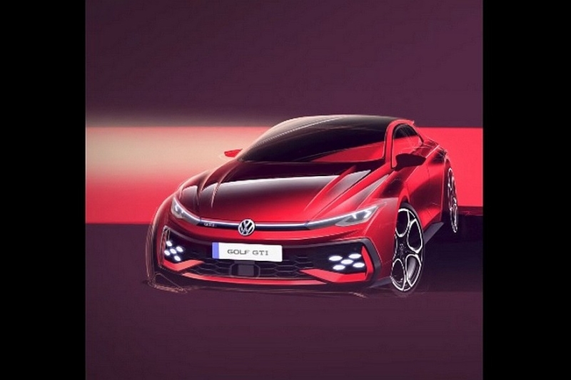 Обновлённый Volkswagen Golf показали без камуфляжа