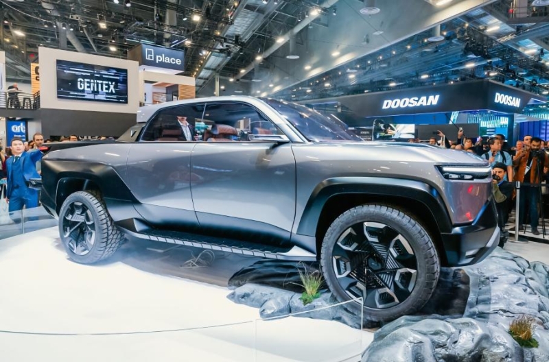 Посмотрите на вьетнамский электропикап, который хочет покорить США