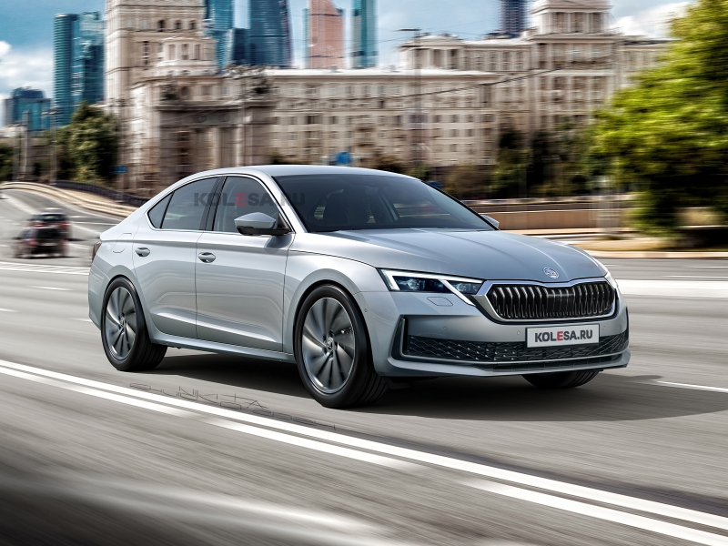Рестайлинг Skoda Octavia: новые изображения