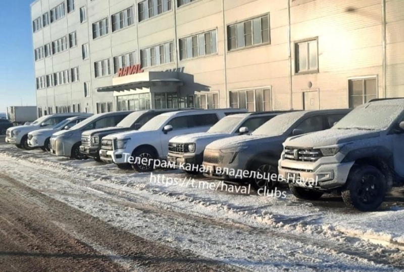 Сразу шесть новинок Great Wall сфотографировали в России