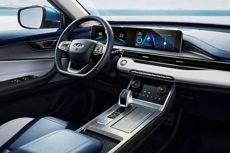 Обновлённый Chery Tiggo 4 Pro для России: официальные фото салона