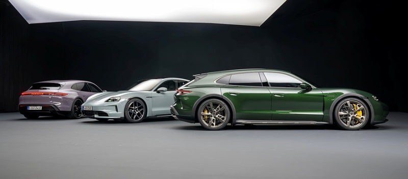 Обновлённый Porsche Taycan: больше мощности, больше запас хода, выше цены