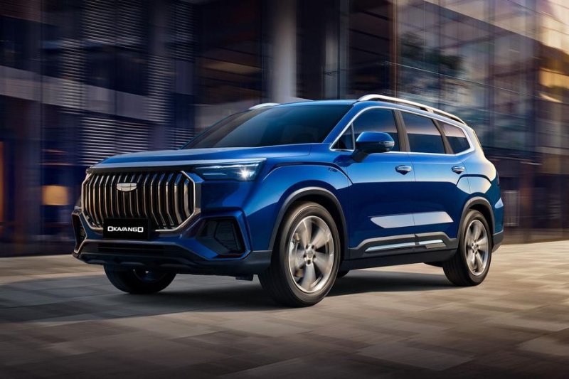 Раскрыты комплектации трехрядного кроссовера Geely Okavango для России