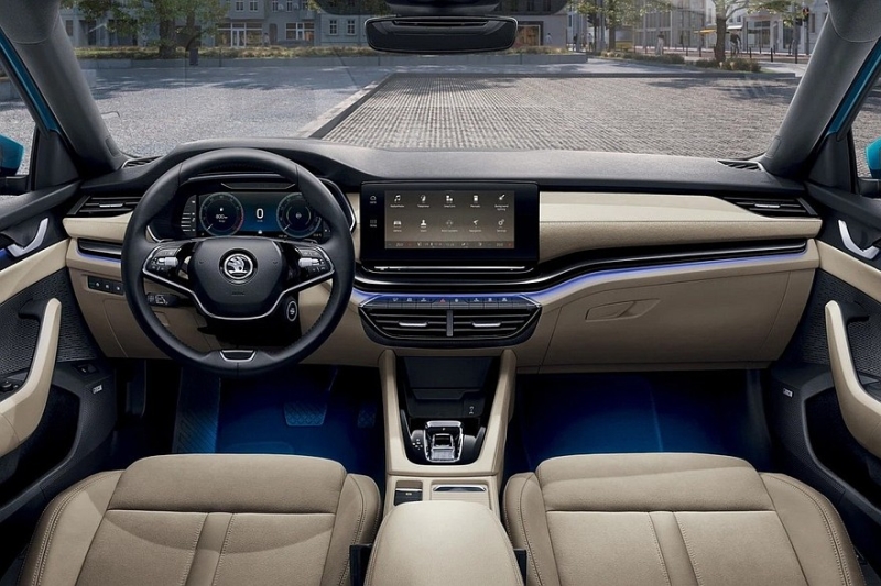 Рассекречена обновлённая Skoda Octavia: модель стала агрессивнее