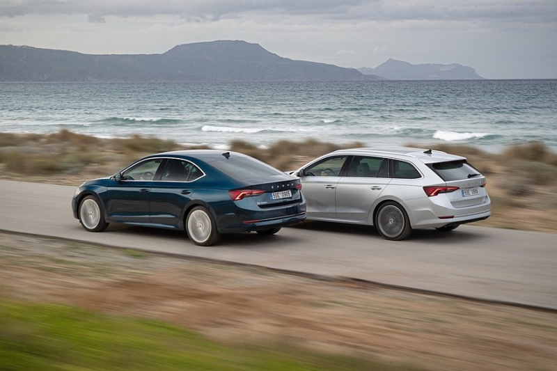 Рассекречена обновлённая Skoda Octavia: модель стала агрессивнее