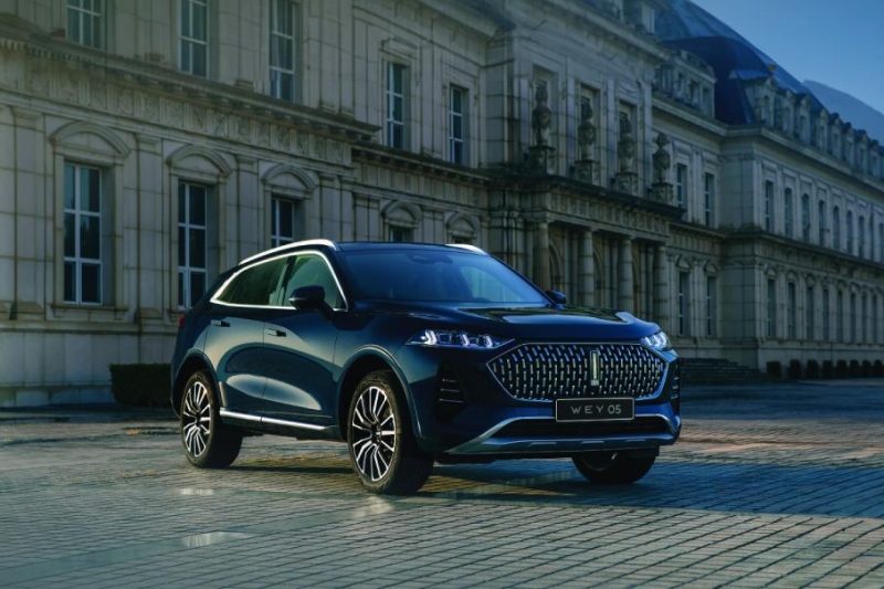 В России стартовали продажи китайского гибрида Wey 05: сколько он стоит