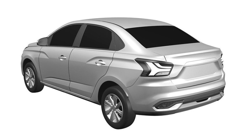Новые патентные изображения Lada Iskra: теперь седан и кросс-универсал