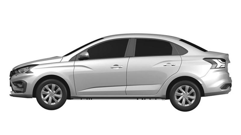 Новые патентные изображения Lada Iskra: теперь седан и кросс-универсал