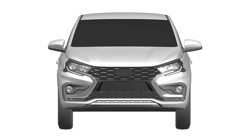 Новые патентные изображения Lada Iskra: теперь седан и кросс-универсал