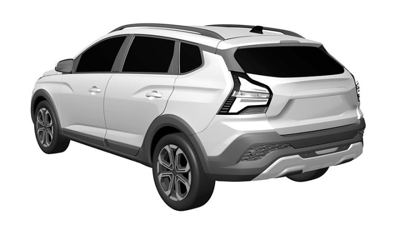 Новые патентные изображения Lada Iskra: теперь седан и кросс-универсал