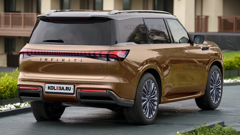 Новый Infiniti QX80: свежие изображения