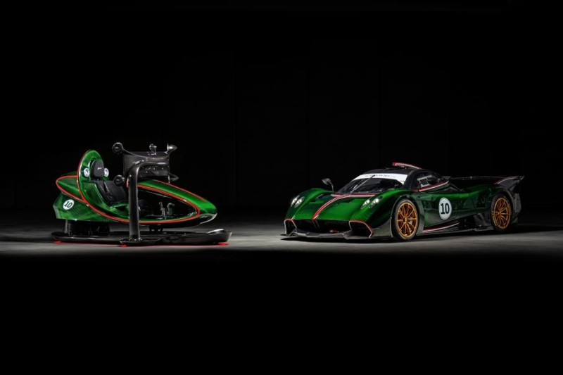 Pagani показала фирменный симулятор в стиле Huayra R