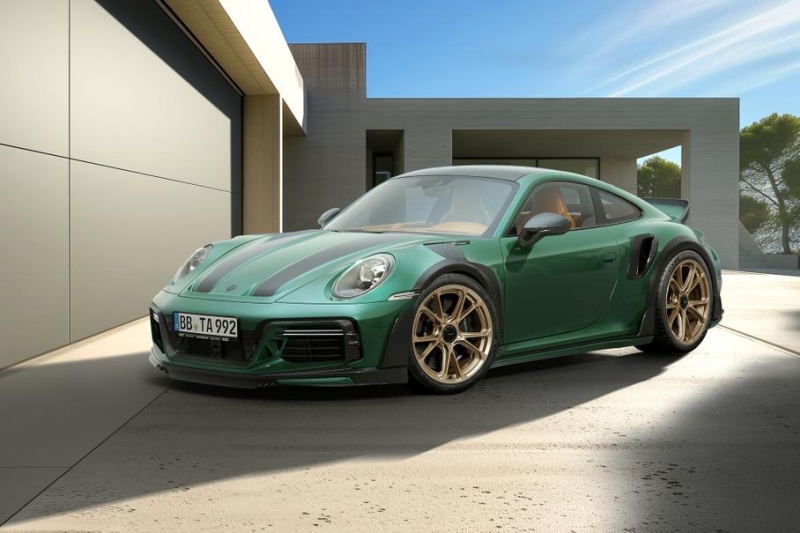 Porsche 911 Turbo S получил 790 лошадиных сил и «утиный хвост»