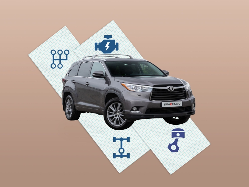 Toyota Highlander III (XU50) с пробегом: хорошие тормоза с разборки и автомат про запас