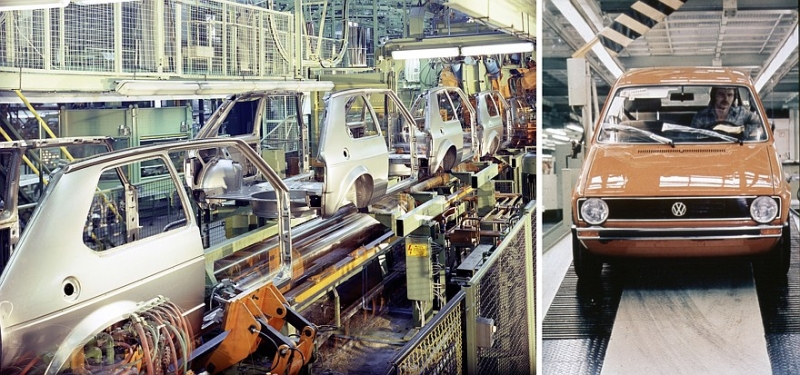 Volkswagen Golf отмечает 50-летие с момента запуска в производство