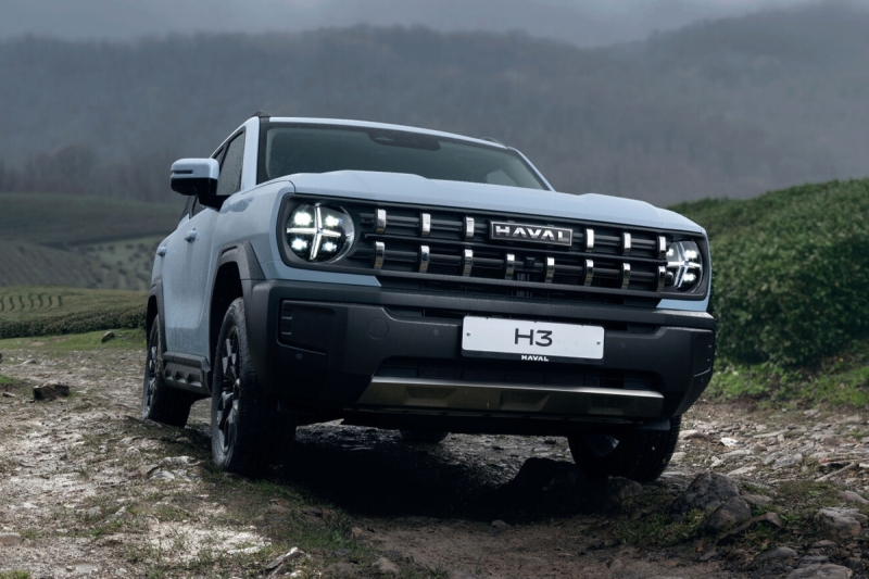Брутальный кроссовер Haval H3 выходит на российский рынок, цены известны