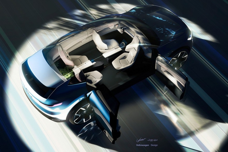 Кроссовер Volkswagen ID. Code: умная начинка и наконец-то эффектный облик