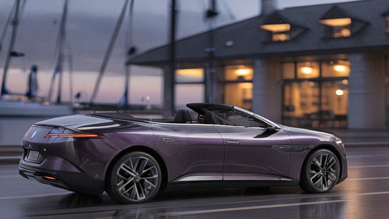 Не смешно, но интересно: седан Avatr 12 превратился в эффектный кабриолет