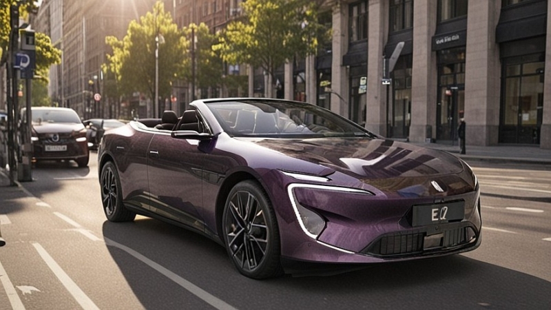 Не смешно, но интересно: седан Avatr 12 превратился в эффектный кабриолет