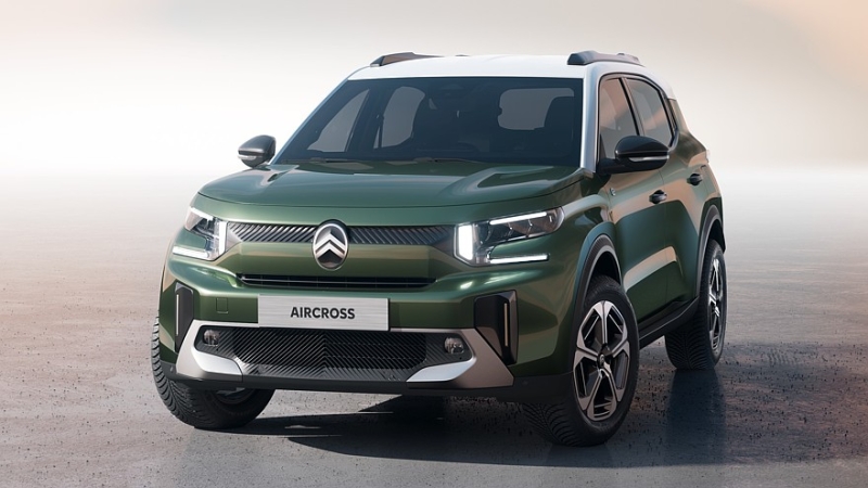 Новый Citroen C3 Aircross для Европы: до 7 мест, дешёвая платформа и дорогой дизайн