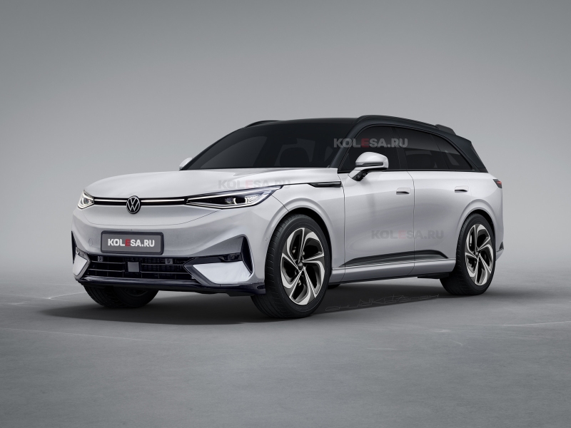 Новый совместный кроссовер Volkswagen и Xpeng: первые изображения