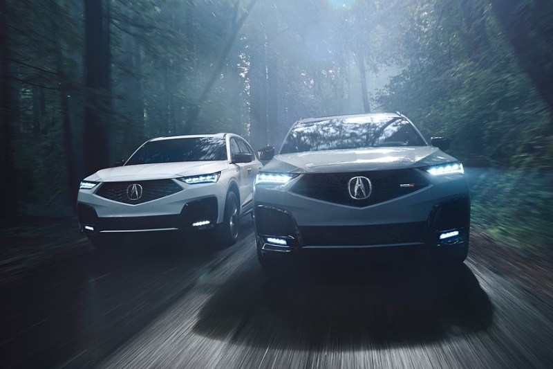 Обновлённый кроссовер Acura MDX: наконец-то с тачскрином
