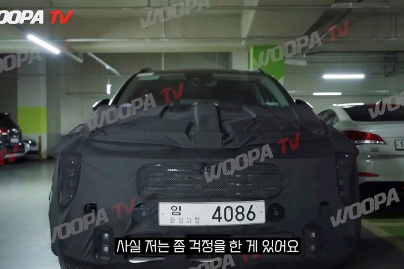 Рестайлинговый кроссовер Kia Sportage снова попался шпионам
