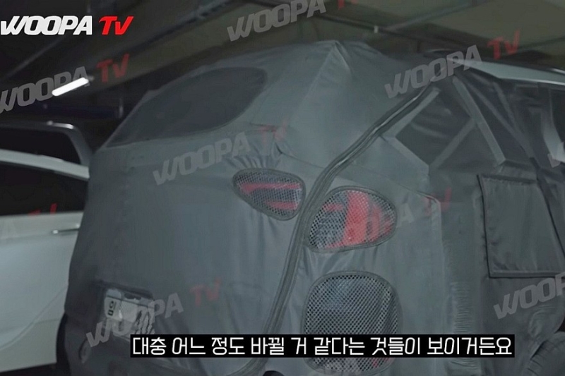 Рестайлинговый кроссовер Kia Sportage снова попался шпионам